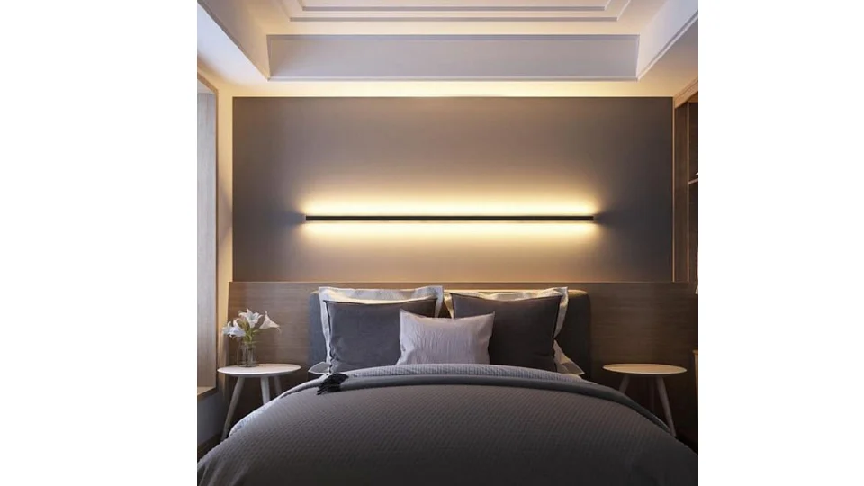 Linear light profile bedroom 5