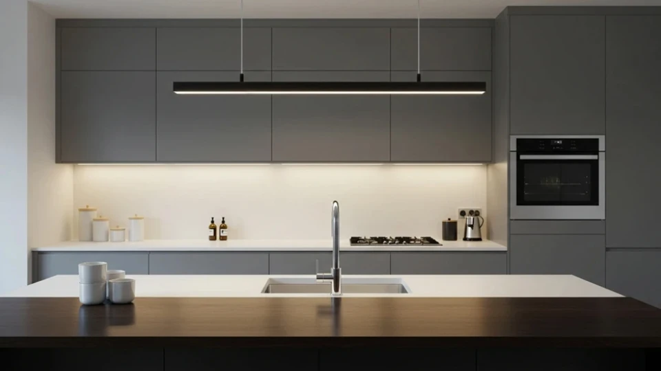 لاین نوری سقف آشپزخانه جدید Lkclli 3