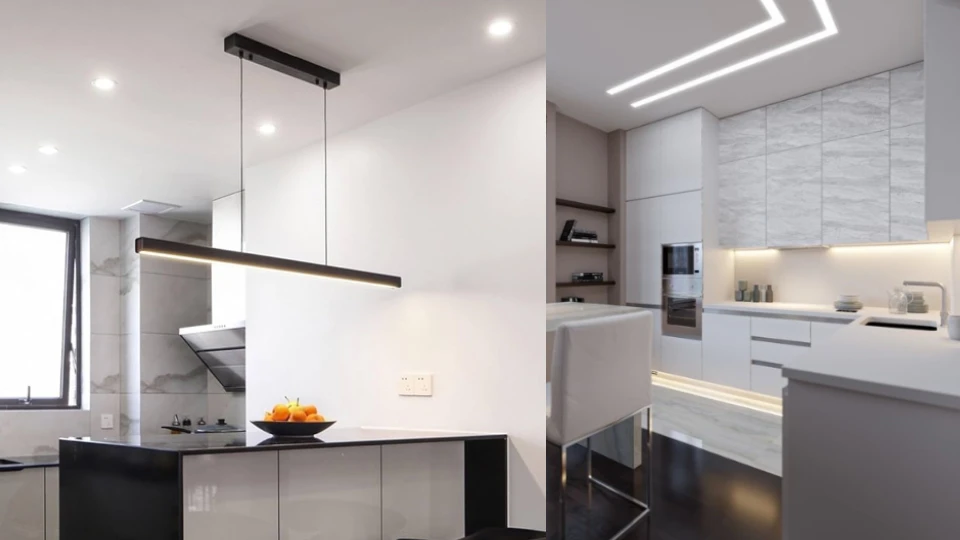 لاین نوری سقف آشپزخانه جدید Lkclli 4
