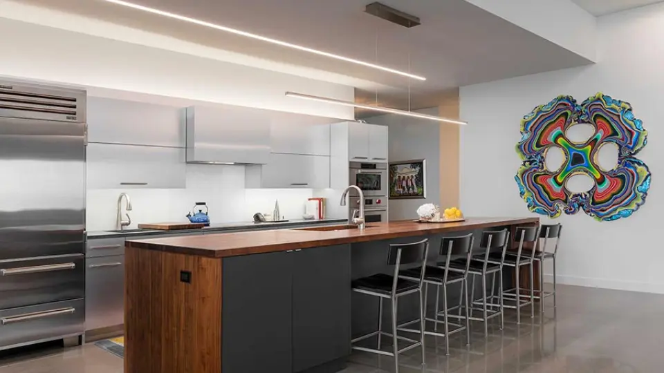 لاین نوری سقف آشپزخانه جدید Lkclli 6