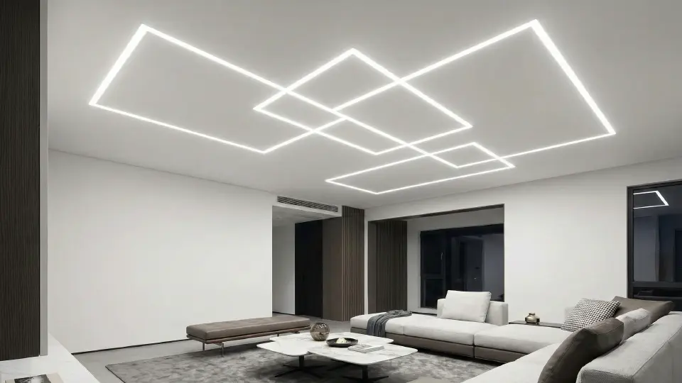 Modern living room ceiling lighting d