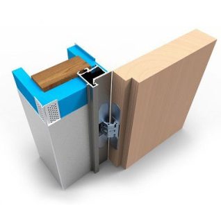 پروفیل درب فریم لس