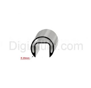 دستگیره نرده شیشه ایی - آلومینیومی