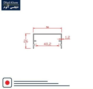 درپوش لامل 5 سانت