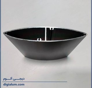 لوور دوکی آلومینیومی 15 سانت (تک ستون)